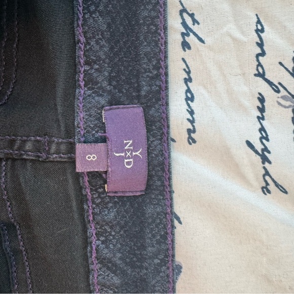 NYDJ blue Snake Print Skinny Jeans - Picture 4 of 7